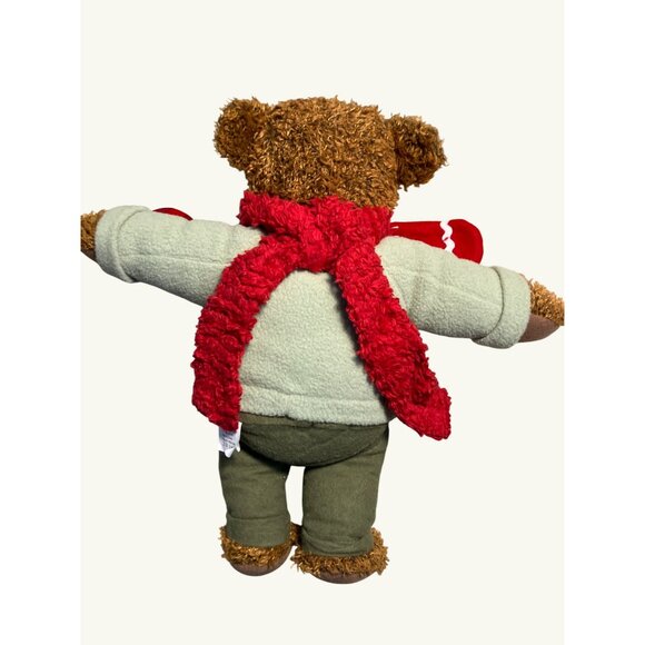 Hallmark Teddy Mittens Bear Plush Collectible 100th Anniversary Stuffed Toy 12" - Picture 8 of 11